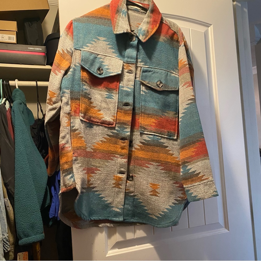 small/medium aztec jacket from the post